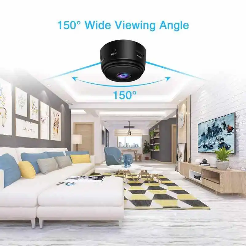 Amazon Best Seller A9 Mini WiFi Camera Wireless HD 1080P Indoor Home Security Nanny Cam