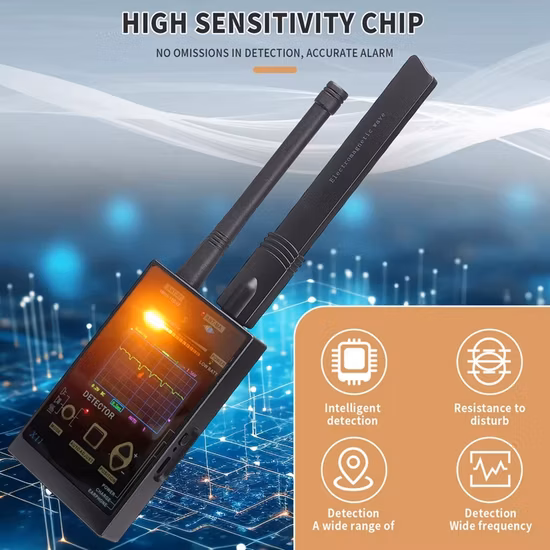 휴대용 RF 버그 탐지기 WiFi 숨겨진 카메라 탐지기 안티